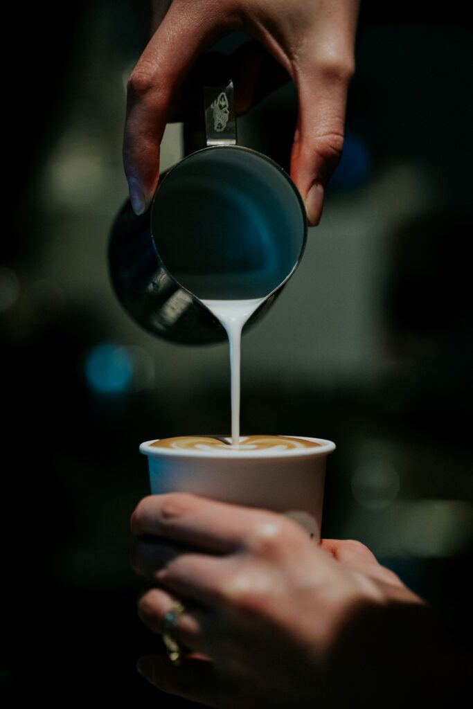 Kopi susu House Blend Cerkop