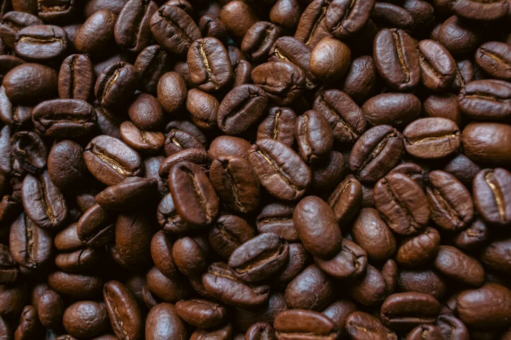 Biji kopi sangrai untuk House Blend Cerkop